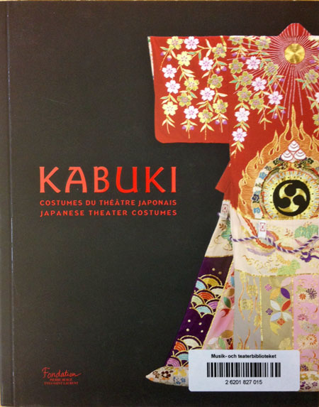 Kabuki, costumes du théâtre japonais, omslag